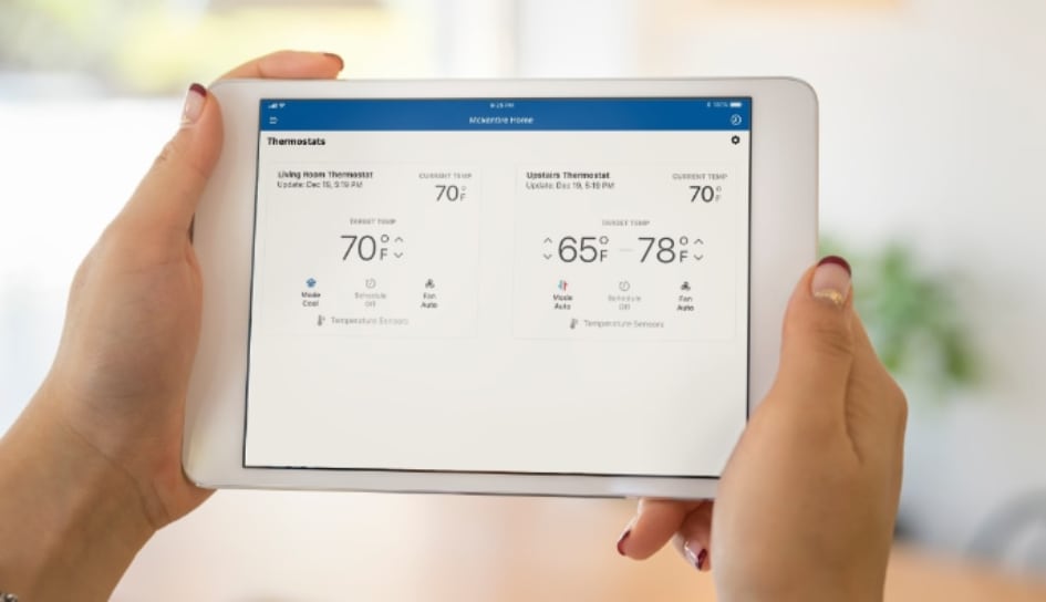 Thermostat control in Chandler